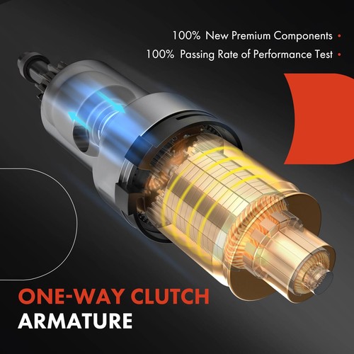 New Starter Motor for Cadillac SRX 2010-2011 9-3 9-5 2.8L 1.4KW 12V CW 12Teeth - Picture 5 of 9