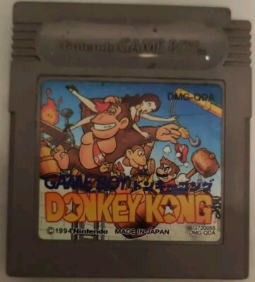 Game Boy AUTHENTIC Donkey Kong Japan Import DMG-QDA US SELLER