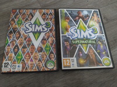 Die Sims 3 Basisspiel Plus Supernatural Erweiterungspack (PC, Windows/MAC) Komplett