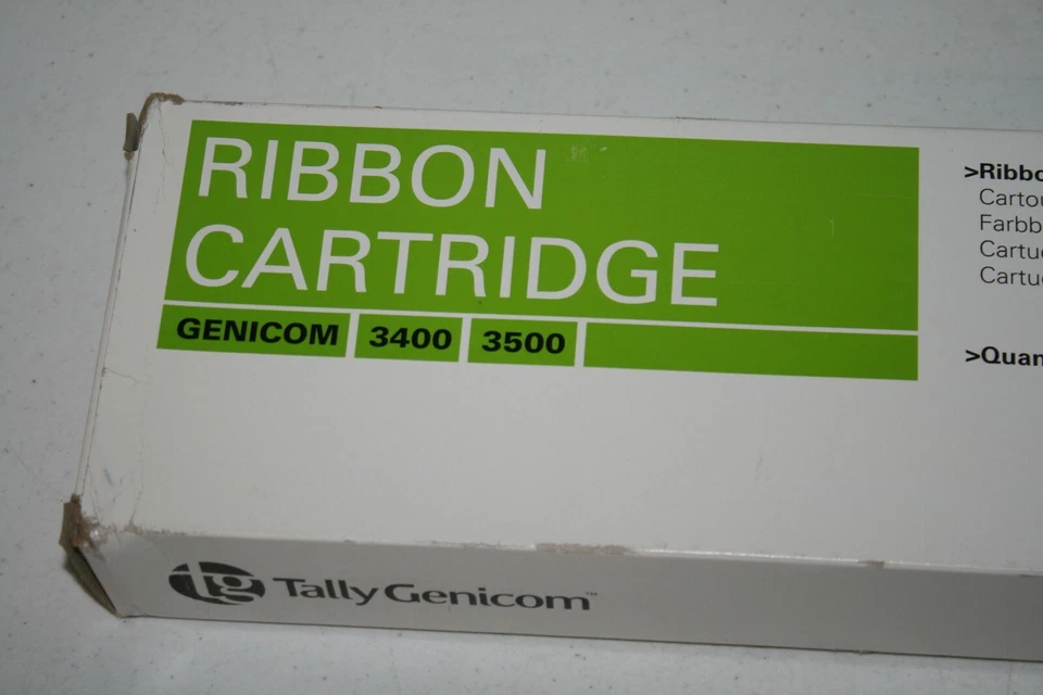 Cartucho de cinta sellado Tally Genicom 3400 3500 1A3000B01 Foto 2 de 4