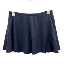 Athleta Black Match Point Skort Pickle Ball Tennis Skirt Womens Size Medium