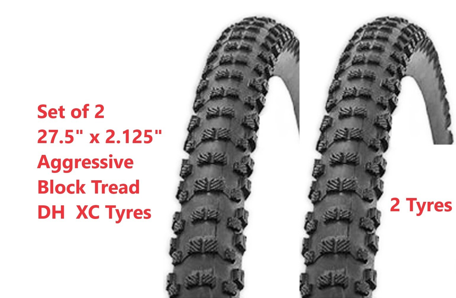 set of 2 x 27.5