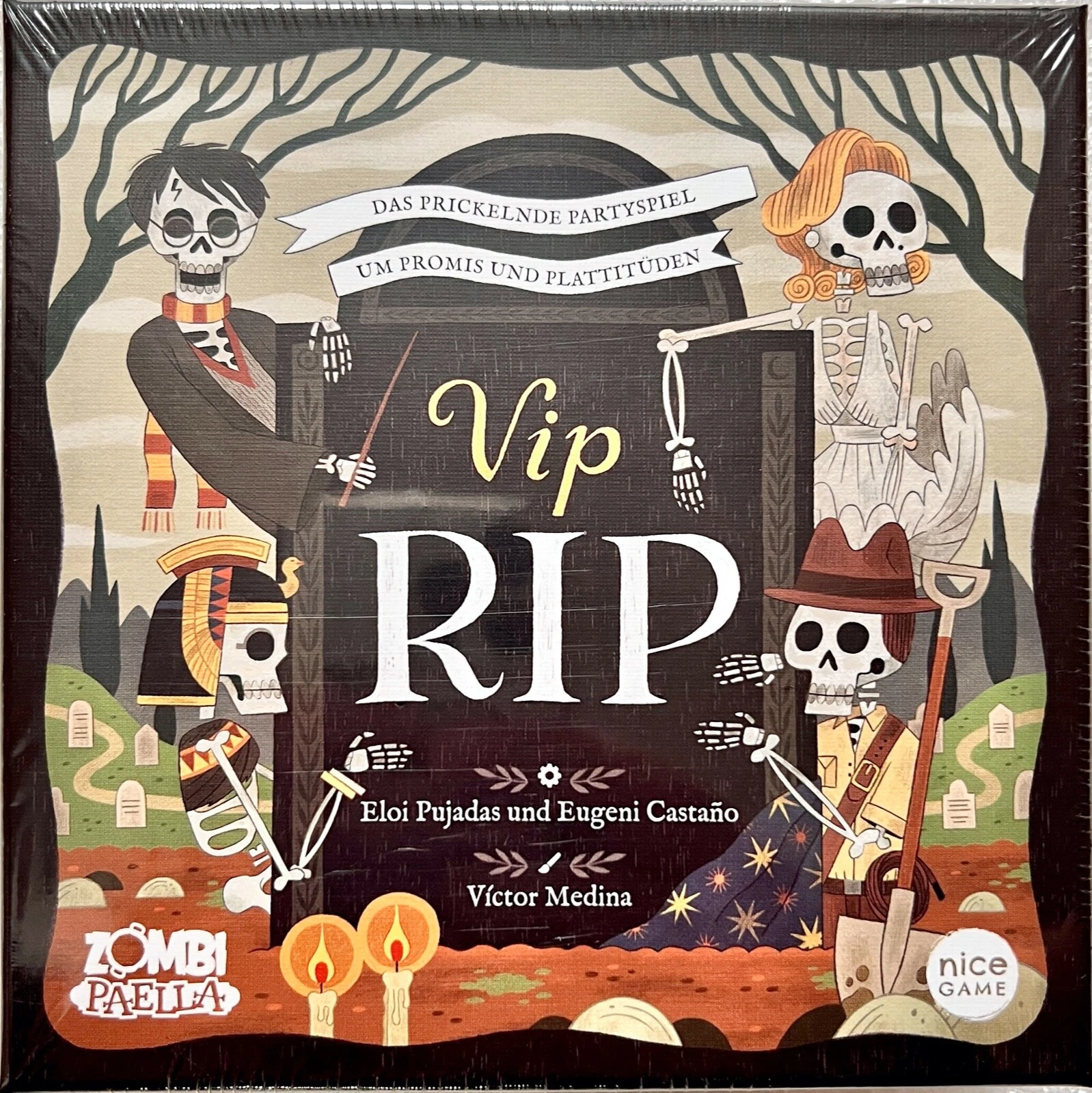 Vip Rip Nice Game Publishing Family Game Card Game Party Game Sarcasm - Picture 1 of 11