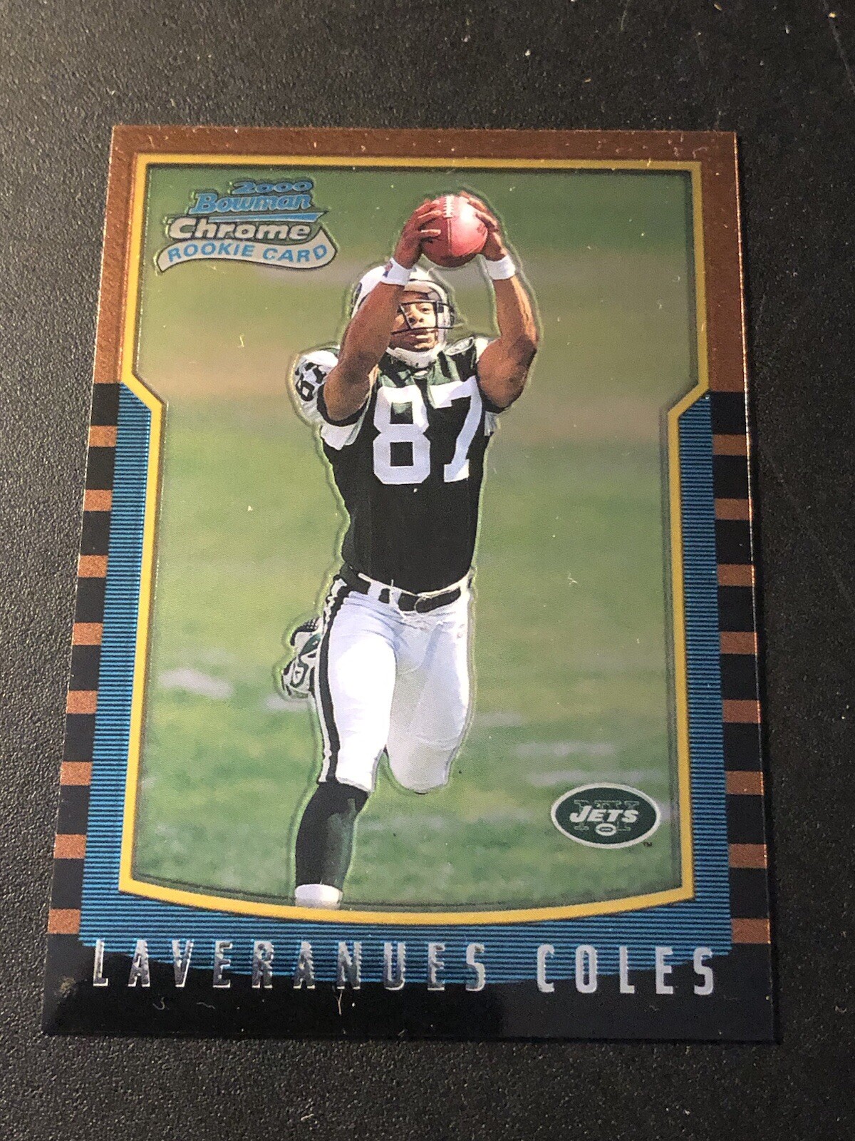 2000 Bowman Chrome Laveranues Coles #192 Rookie RC