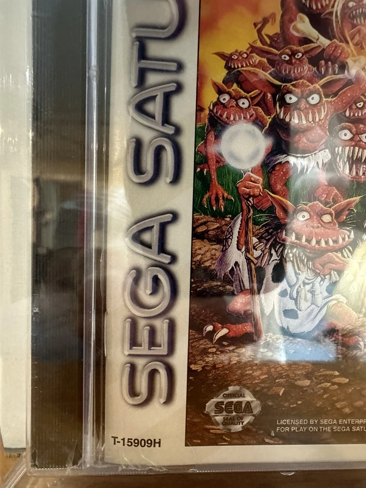 THE HORDE SEGA SATURN 1994 WATA 9.6 B+ SEAL V-OVERLAP SEAL PORT OF 3DO CONSOLE  - Image 4 of 4