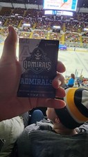 2024-2025 Milwaukee Admirals Pocket Schedule SGA AHL (Predators)