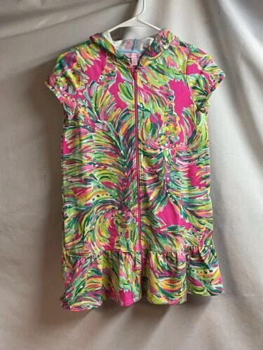 Mezcla de algodón Lilly Pulitzer Bebé Traje de baño para niñas