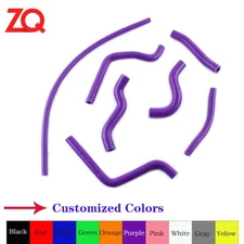 Purple Silicone Rubber Tube Radiator Hose Kit Fit  2000-2004 Honda CR125R CR125