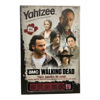 The Walking Dead Yahtzee Battle Yahtzee Two Games In One USAopoly