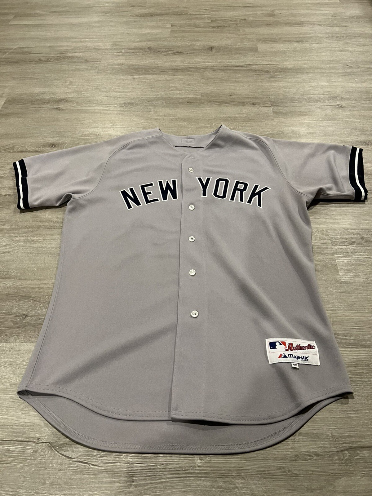 Mariano Rivera New York Yankees Road Jersey (Size: 48)