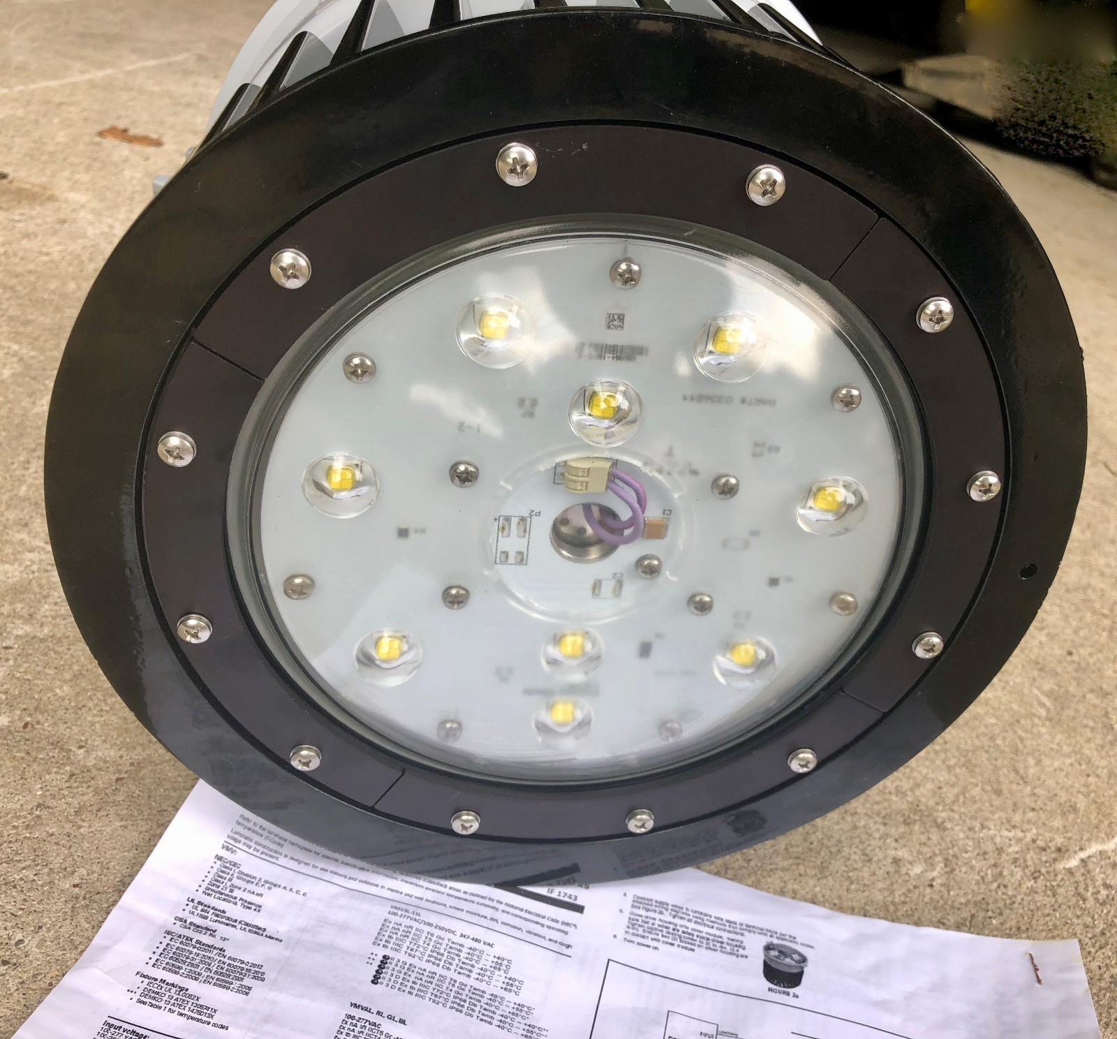 CrouseHinds Eaton PVM7L2A/UNV1 LED Light 100W High/Low Bay lighting