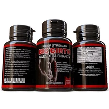 Big Girth Male Enhancement Stamina Booster Libido 100% Natural Herbal Supplement