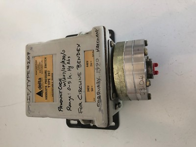 #ad Delta Pressure Switch Type 207 $140.00