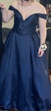 Royal Blue Long Prom Dress size 14