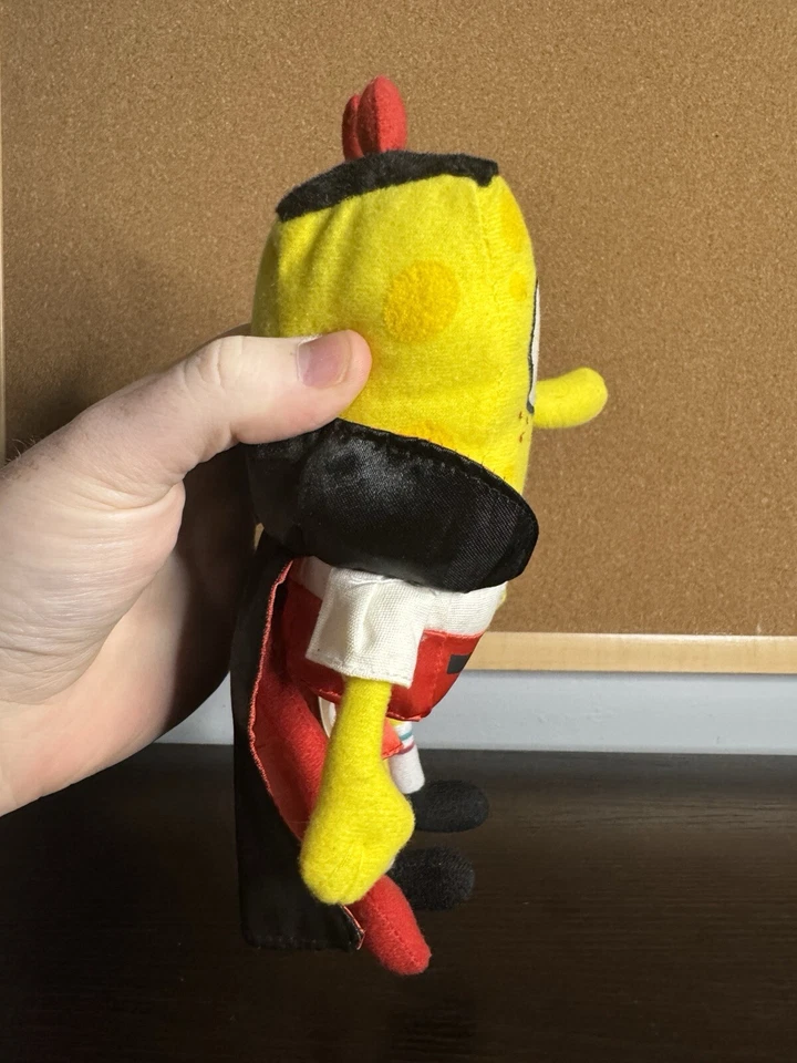 SpongeBob SquarePants In Devil Outfit 2007 9" Plush RARE - Image 2 of 4