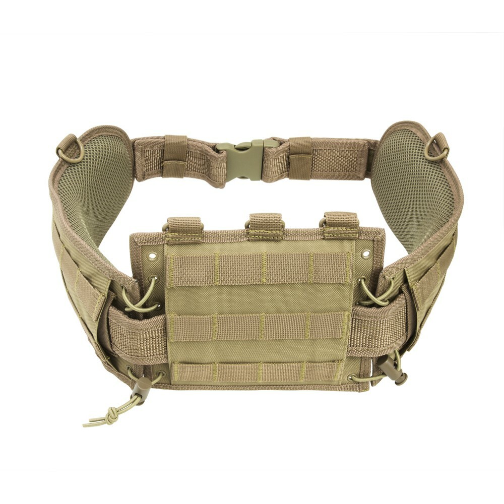 VISM Tactical Padded Airsoft MOLLE Compatible Battle Belt by