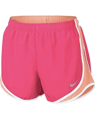 orange nike shorts womens