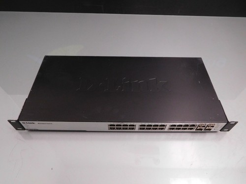 D-Link DGS-3100-24 24-Port L2 Managed Gigabit Stackable Switch w/ Rack Ears - Picture 4 of 7