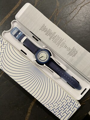NEW Swatch x Hodinkee Sistem51 Blue Stoplight Neon Remix SO30Z402