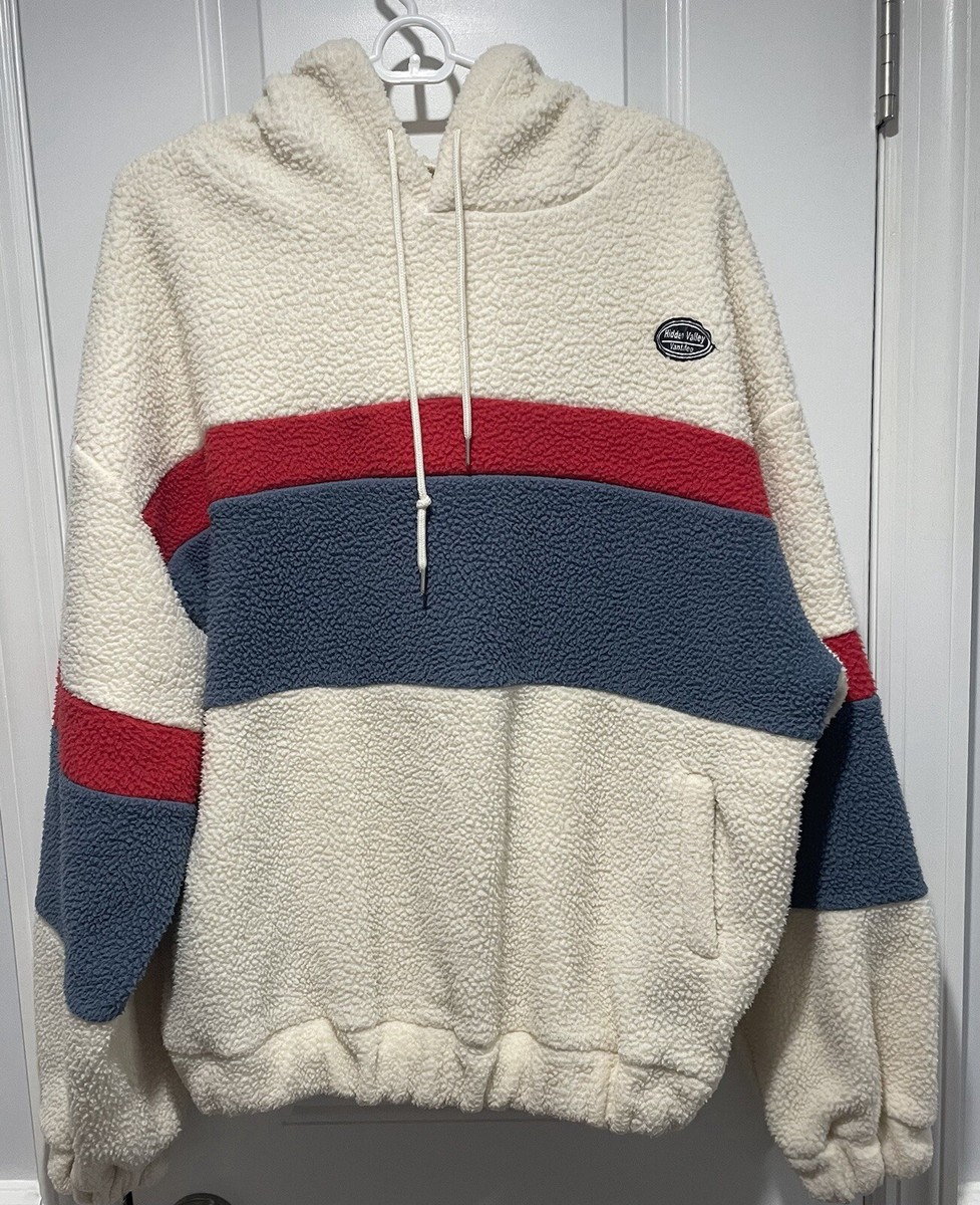 Hidden Valley Vantafee Japanese Style HoodieFleece Sherpa Men's