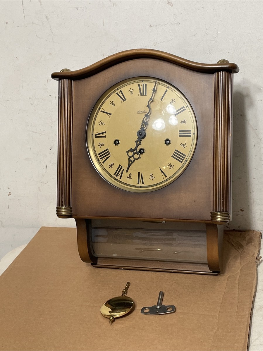 Vintage MCM Linden Westminster Chime Wall Clock Made In Germany | eBay
