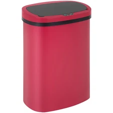 Kitchen Trash Can with Lid, 13 Gallon Automatic Garbage Can for Bathroom Bedroom