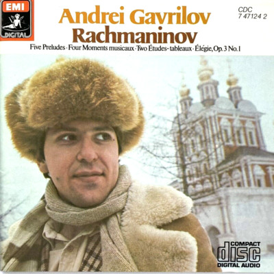 ANDREI GAVRILOV - RACHMANINOV * PRELUDES, MOMENTS MUSICAUX ETC.*  -  NEAR MINT
