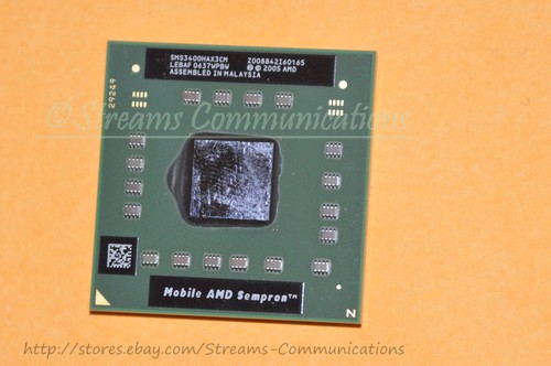 AMD Sempron Laptop CPU SMS3400HAX3CM 1.8GHz 256KB L2 Sockel S1 Processor - Picture 2 of 3