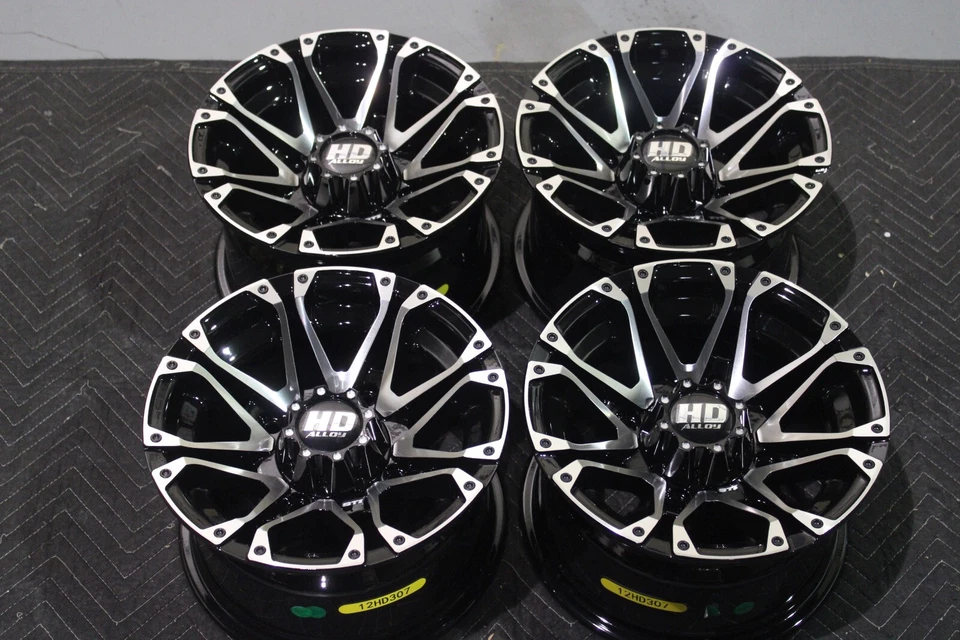 KAWASAKI MULE 4010  12" STI HD3 M ALUMINUM ATV WHEELS ( SET 4 ) KAWL8 - Image 2 of 3