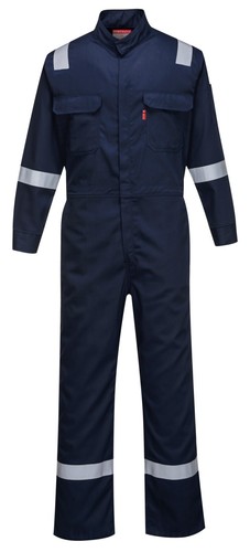 Portwest FR94 Bizflame FR Coverall Flame Resistant Lightweight Reflective Tape - Picture 13 of 28