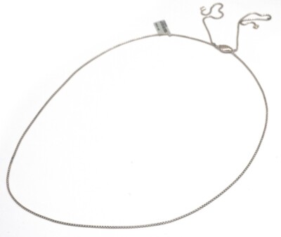 DAVID YURMAN New Ladies Box Chain Silver Adjustable 38