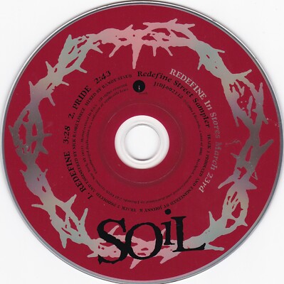 re.de.fine by SOiL (CD, Mar-2004, J Records) CD ONLY