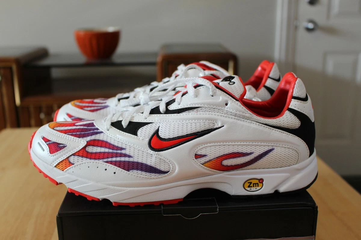 Nike Zoom Streak Spectrum Plus Supreme White Habanero Red AQ1279