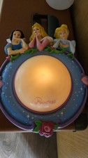 Vintage Disney Princess Night Light Touch Lamp Faulty See Description