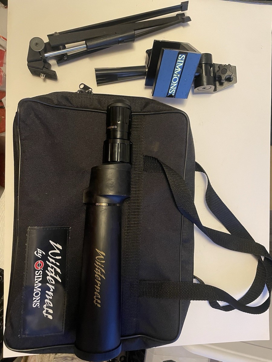 Simmons Spotting Scope Model 801205 12-36X50 Zoom Compact Spotting