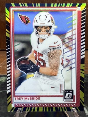 2025 Panini Donruss Optic - Trey McBride #74 Electricity Prizm /75