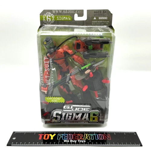 Hasbro G.I. Joe Sigma 6 WET-SUIT Undersea Expert Action Figure