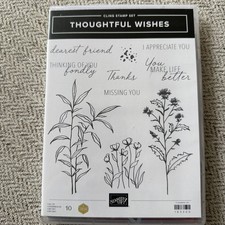 Stampin' Up THOUGHTFUL WISHES Stamps, and DIES
