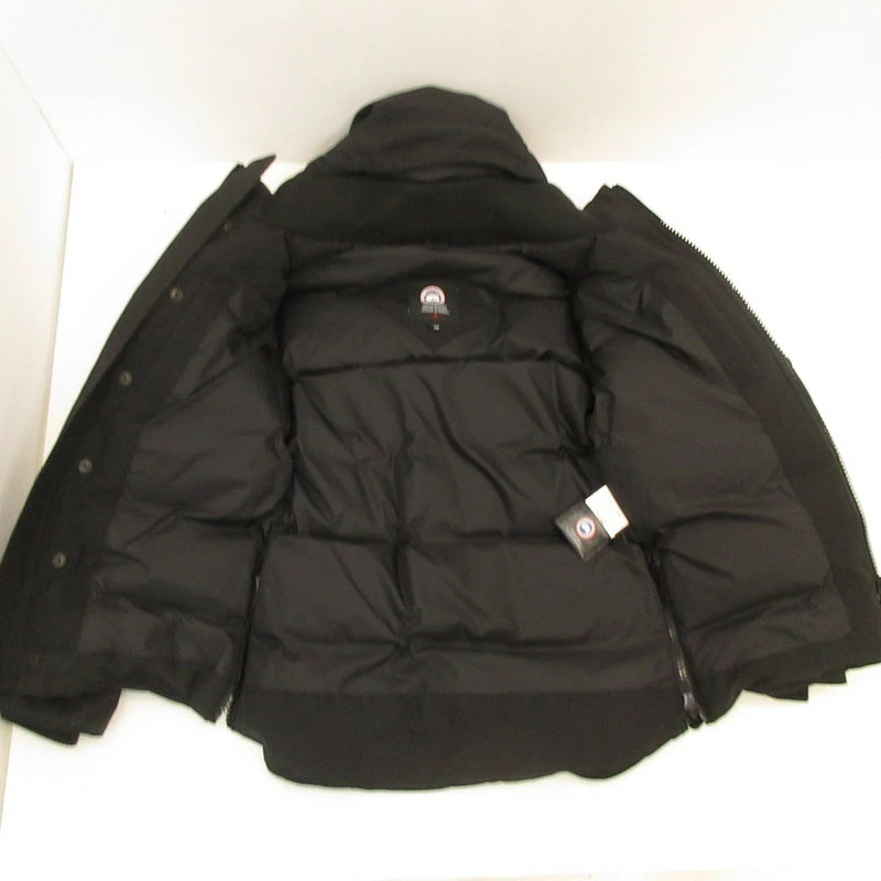 CANADA GOOSE MAITLAND Hoodie Down Jacket 4550M Domestic Black Size: M thumbnail 17