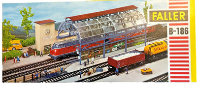 Faller HO Scale Train Station Model B-186 NOS. 5 available
