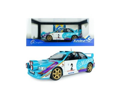 Solido 421186597 - 1:18 Subaru Impreza S5 WRC99 grün #2 - Neu