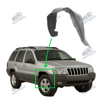Radlauf StoßStange Locaro Vorne Rechts FüR Jeep Grand Cherokee 1999 - 2004