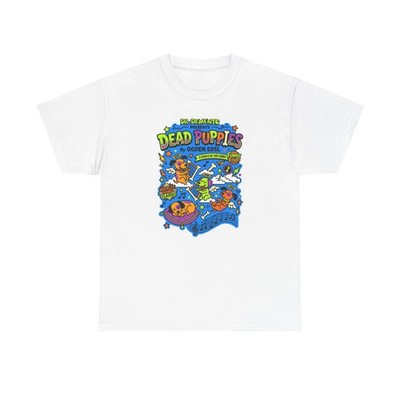 Dr Demento Dead Puppies Ogden Edsl Novelty Song Retro Humor Graphic T-Shirt Tee