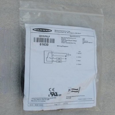 Neu Banner QS18VP6LP Fotoelektrischer Sensor Qualitätssicherung