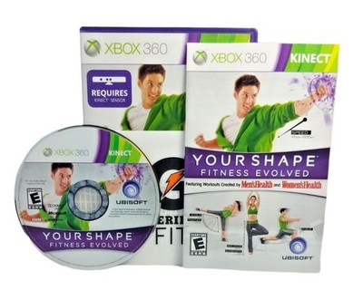 Your Shape: Fitness Evolved Kinect Microsoft Xbox 360, 2010 Complete