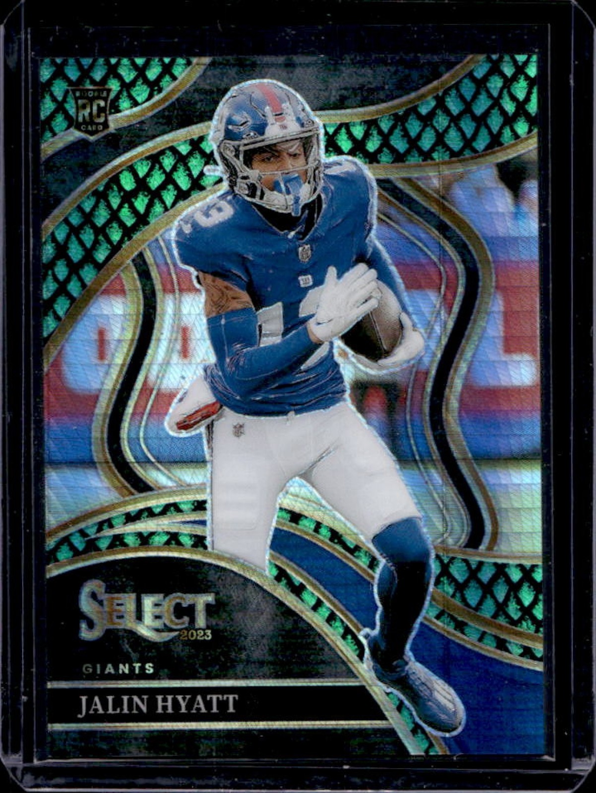 2023 Select Jalin Hyatt Dragon Scale Prizms Rookie Club RC #/70 Giants