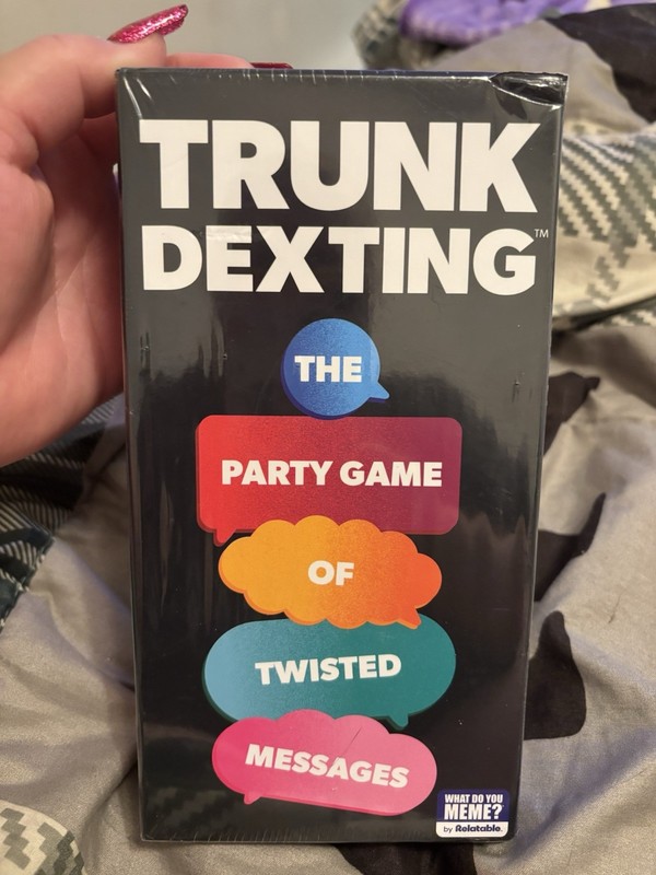 Trunk Dexting Party Game New & Sealed Prompt Cards Drinking Games