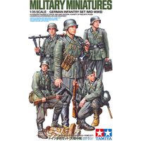 Tamiya 35371 1:35 German Infantry Set (Mid-Wwii)