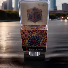Shashibo Magnetic Puzzle Cube Earth Magnets Psychedelic Design Ages 8