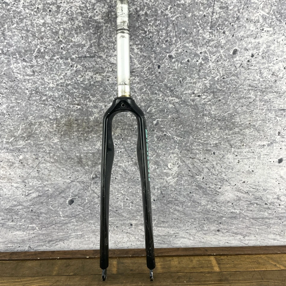 Vintage Bianchi Carbon Fork 700C 1 1/8 Threaded Steerer PARTS REPAIr WEAR - Image 3 of 4